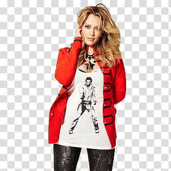 Hilary Duff Nylon shoot transparent background PNG clipart
