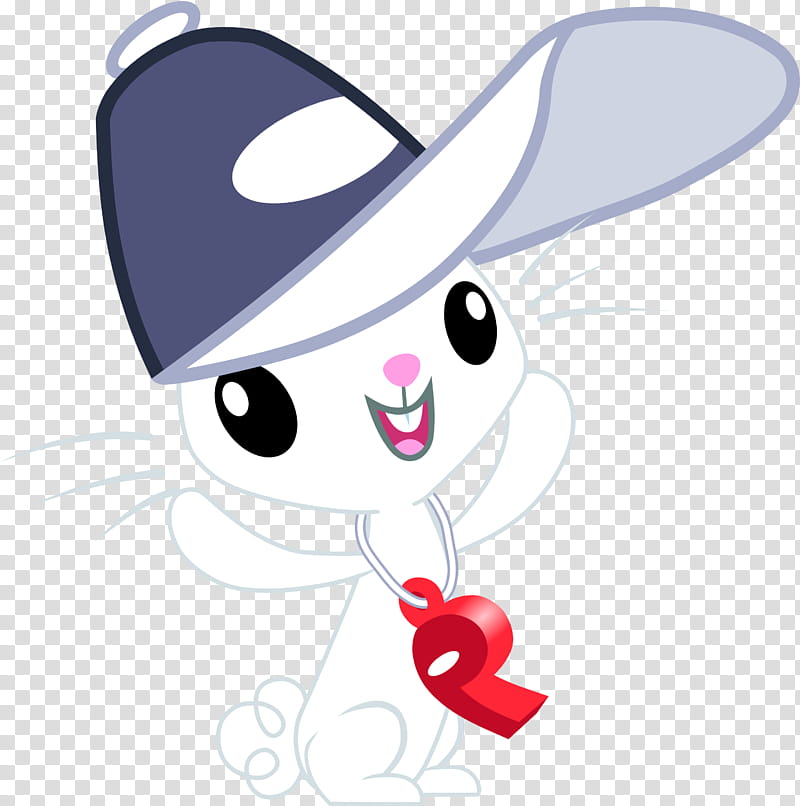 Training Angel, white bunny illustration transparent background PNG clipart