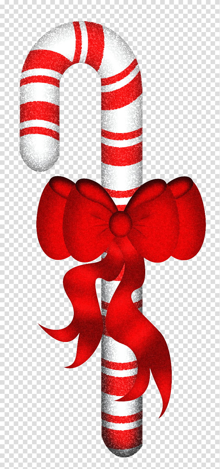 Candy Canes Christmas , red and white striped candy cane illustration transparent background PNG clipart