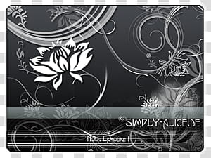Lamoure Brushes , Simply Alice.de floral wallpapr transparent background PNG clipart