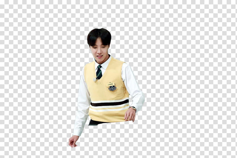 RUN BTS EP , man wearing white collared button-up long-sleeved shirt standing transparent background PNG clipart