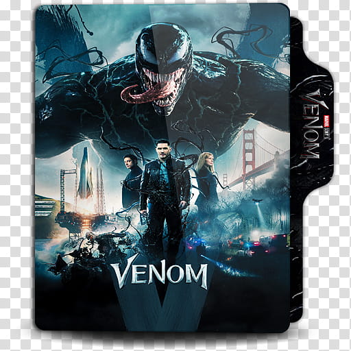 Venom  Folder Icon , V transparent background PNG clipart