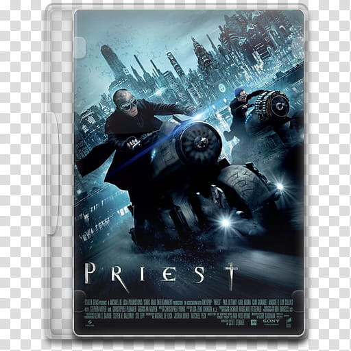 Movie Icon , Priest, Priest DVD movie case transparent background PNG clipart