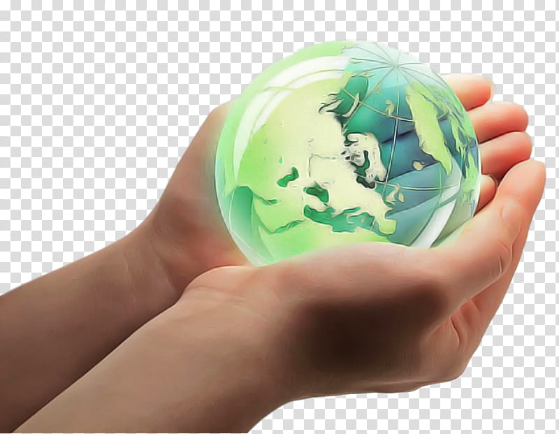 earth day save the world save the earth, Hand, Globe, Finger transparent background PNG clipart