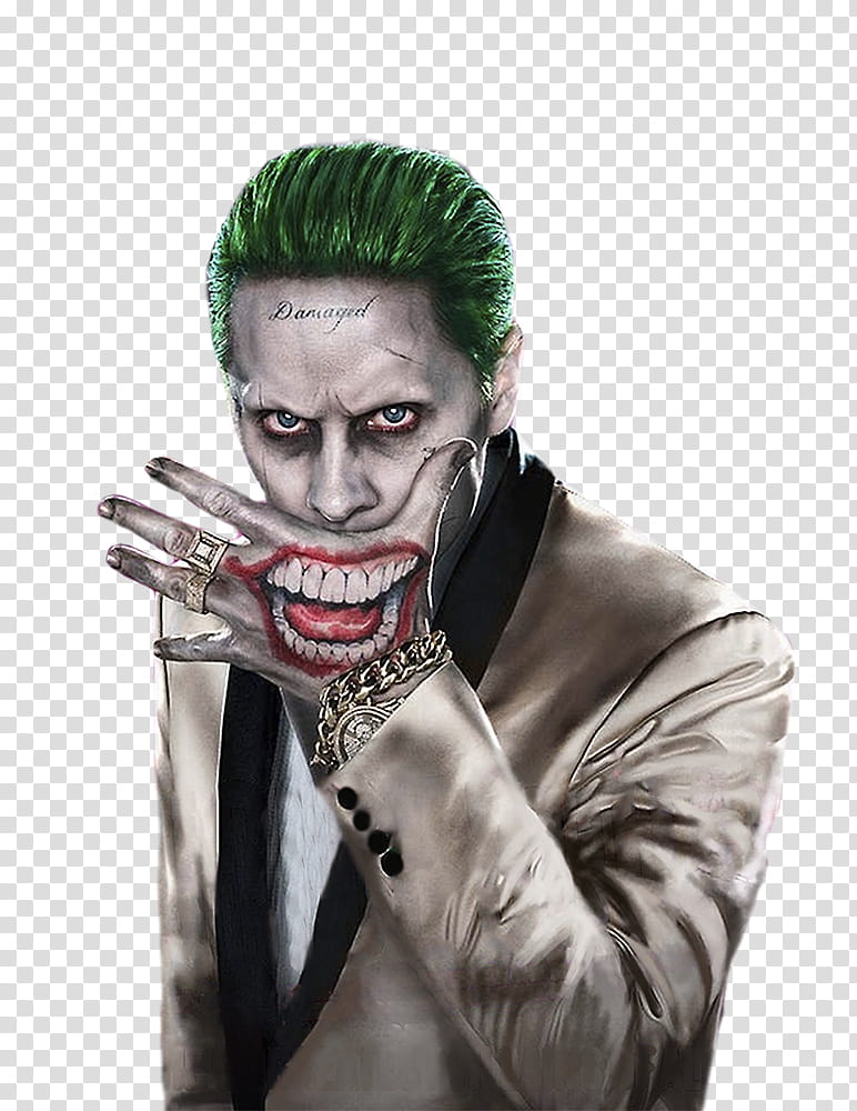 Joker Suicide Squad, Suicide Squad The Joker transparent background PNG clipart
