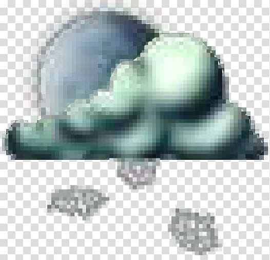 The REALLY BIG Weather Icon Collection, Partly Cloudy with Flurries Night transparent background PNG clipart