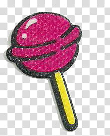 I Want Candy, pink lollipop illustration transparent background PNG clipart