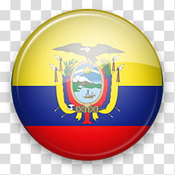 South America Win, Ecuador flag transparent background PNG clipart