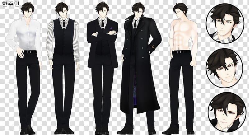 its ya boi jumin, and ur daughter calls me daddy, male characters art transparent background PNG clipart