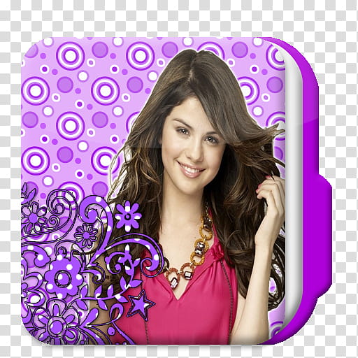 Request Selena Gomez FOLDERS,  transparent background PNG clipart