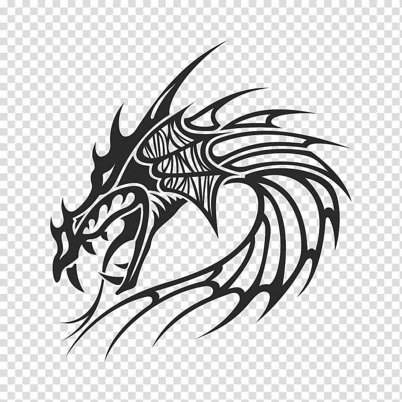 The Flash Logo, Tattoo, Dragon, Chinese Dragon, Sleeve Tattoo, Decal, cdr, Head transparent background PNG clipart