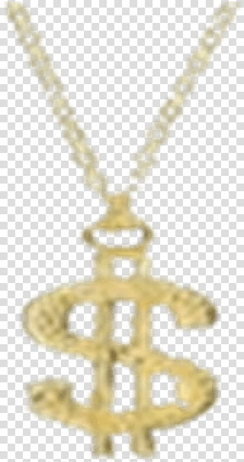 Gold Dollar Sign, Chain, United States Dollar, Locket, Necklace, Dollar Coin, Pendant, Jewellery transparent background PNG clipart