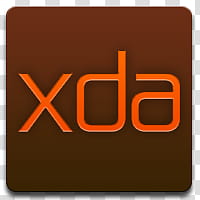 Tha Icon, apps_xda transparent background PNG clipart