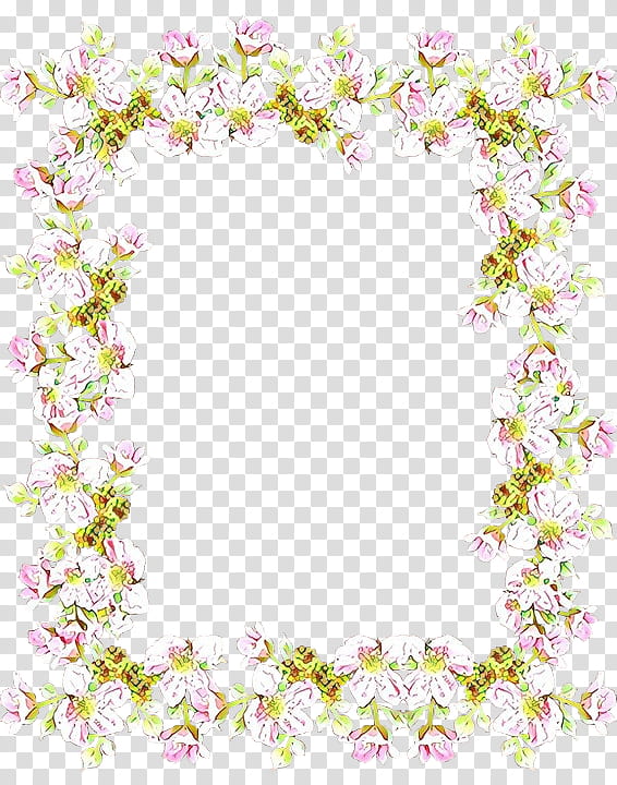 Pink Flower Frame, Cartoon, Drawing, Paper, Encapsulated PostScript, Royaltyfree, Floral Design, transparent background PNG clipart