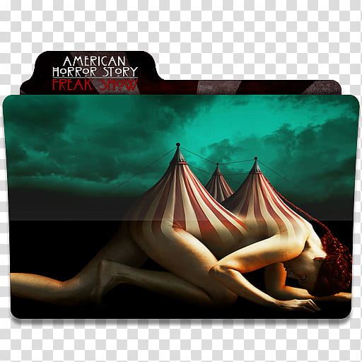 American Horror Story Icon Folder , American Horror Story, Freak Show transparent background PNG clipart