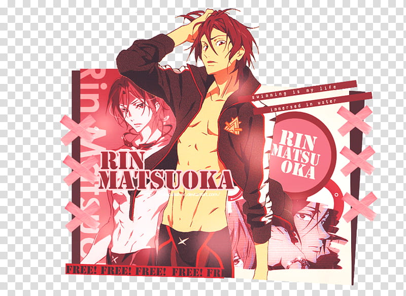 Rin Matsuoka transparent background PNG clipart