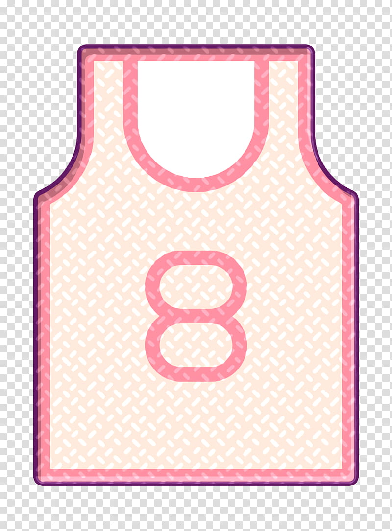 Clothes icon Tank top icon, Pink, Sportswear, Magenta transparent background PNG clipart