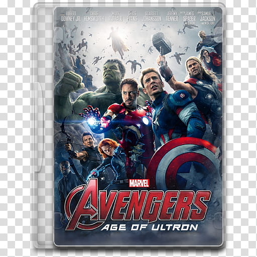 Movie Icon Mega , Avengers, Age of Ultron, Marvel Avengers Age of Ultron DVD case transparent background PNG clipart
