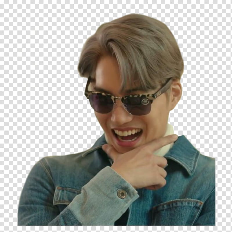 KPOP MEME EPISODE  EXO, man wearing blue denim jacket transparent background PNG clipart