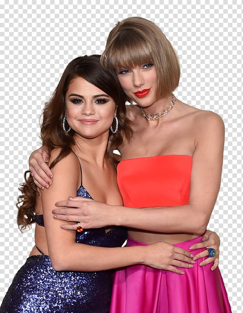 Selena Gomez Taylor Swift , TS&SG-SudeBagci transparent background PNG clipart