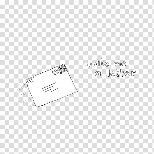 write me letter transparent background PNG clipart