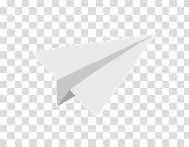 S, white paper airplane transparent background PNG clipart