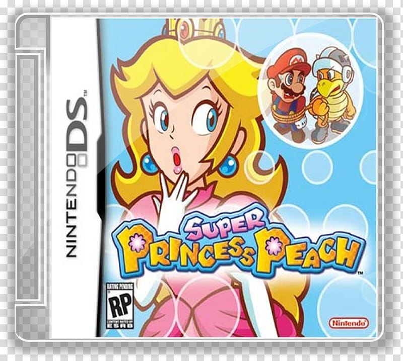Super Mario Jewel Case, Super Princess Peach transparent background PNG clipart