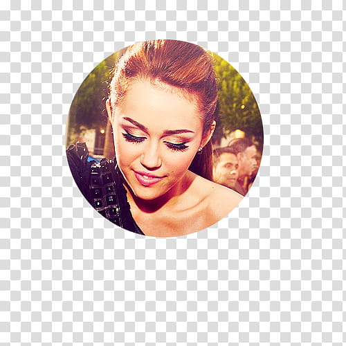 Miley Cyrus buttons transparent background PNG clipart