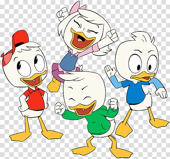 Huey Dewey Louie Webby transparent background PNG clipart