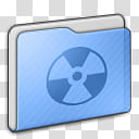 LeopAqua, blue folder icon transparent background PNG clipart