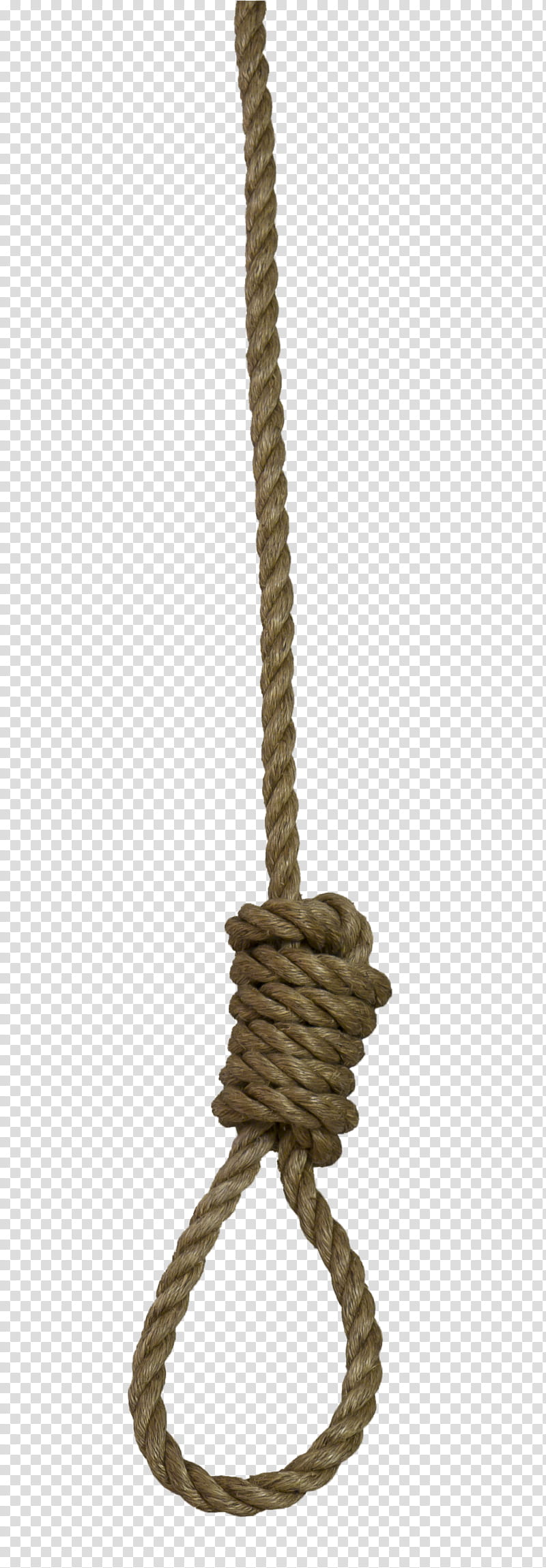 Noose , brown rope transparent background PNG clipart