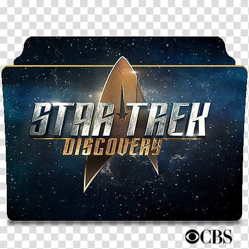 Star Trek Discovery series and season folder icons, Star Trek Discovery ( transparent background PNG clipart
