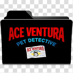 Ace Ventura Collection Folder Icon transparent background PNG clipart