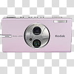 glamour ico and icons , , silver Kodak point-and-shoot camera transparent background PNG clipart