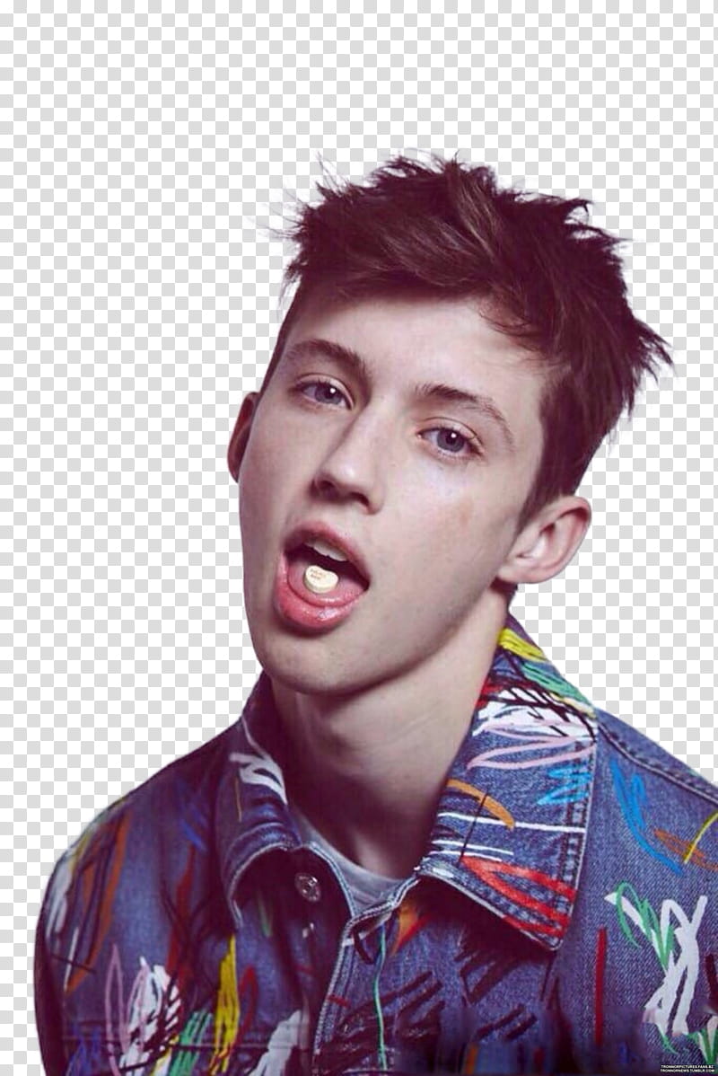 TROYE SIVAN,  transparent background PNG clipart