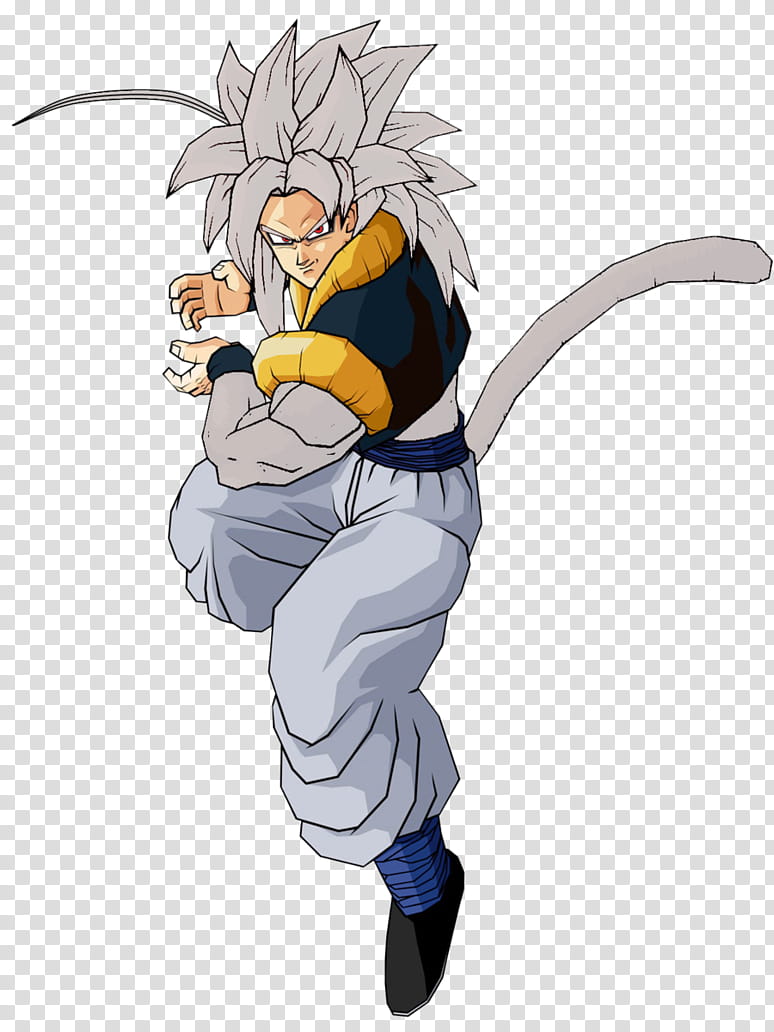 Gogeta SSJ4 DBGT Dokkan Battle LineArt by BillyZar on DeviantArt