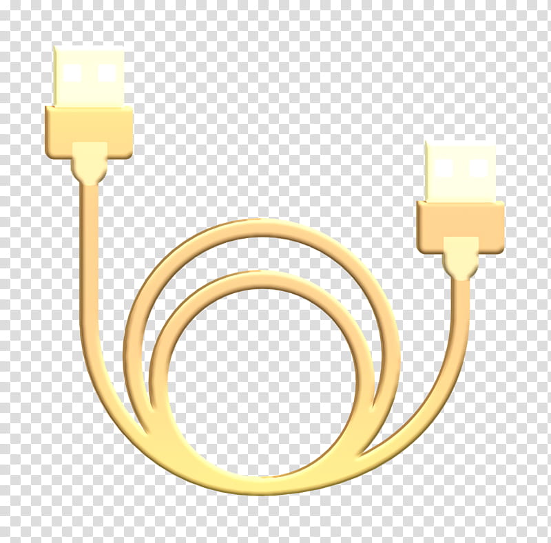 Usb icon Technology Elements icon, Cable, Lighting, Electrical Supply transparent background PNG clipart