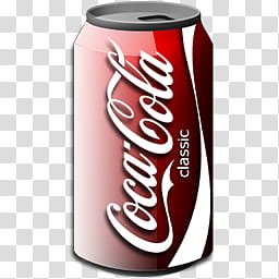 coca cola, Coca-Cola soda can transparent background PNG clipart