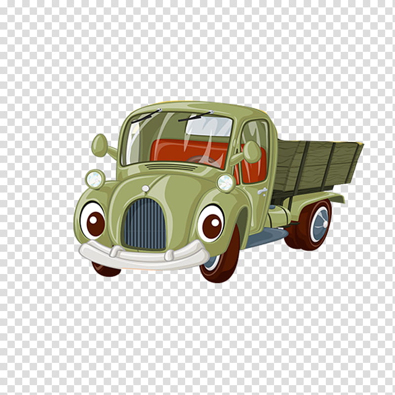 Classic Car, Pickup Truck, Vehicle, Drawing, Fire Engine, Transport, Semitrailer Truck, Cartoon transparent background PNG clipart