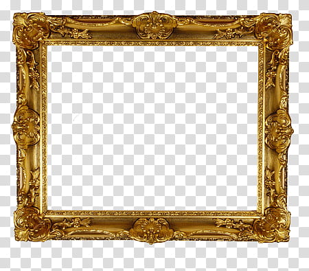 Frames, gold and black wooden frame transparent background PNG clipart ...