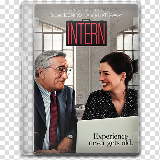 Movie Icon Mega , The Intern, Intern movie poster transparent background PNG clipart