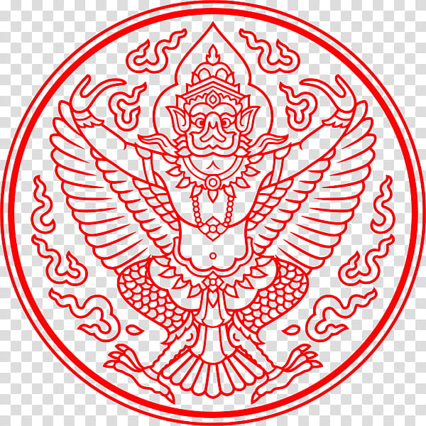 Black And White Flower, Thailand, Siam, Emblem Of Thailand, Coat Of Arms, Symbol, Garuda, National Emblem transparent background PNG clipart