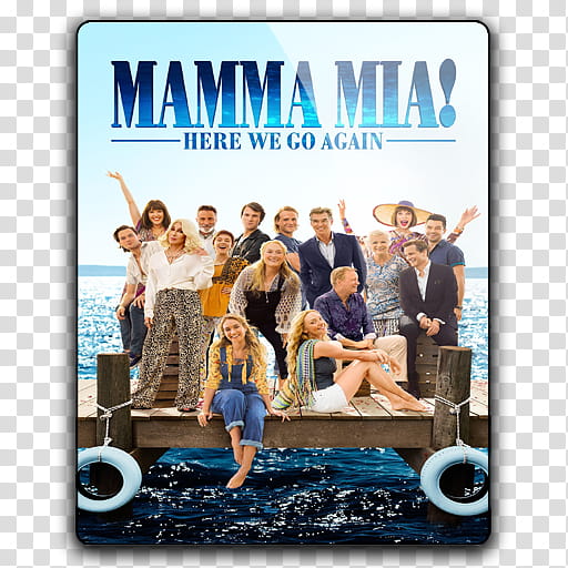 Mamma Mia Here We Go Again  Folder Icon transparent background PNG clipart