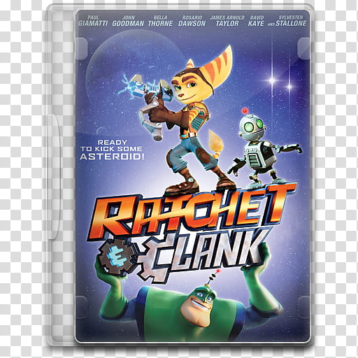 Movie Icon , Ratchet & Clank, Ratchet & Clank game case clip transparent background PNG clipart