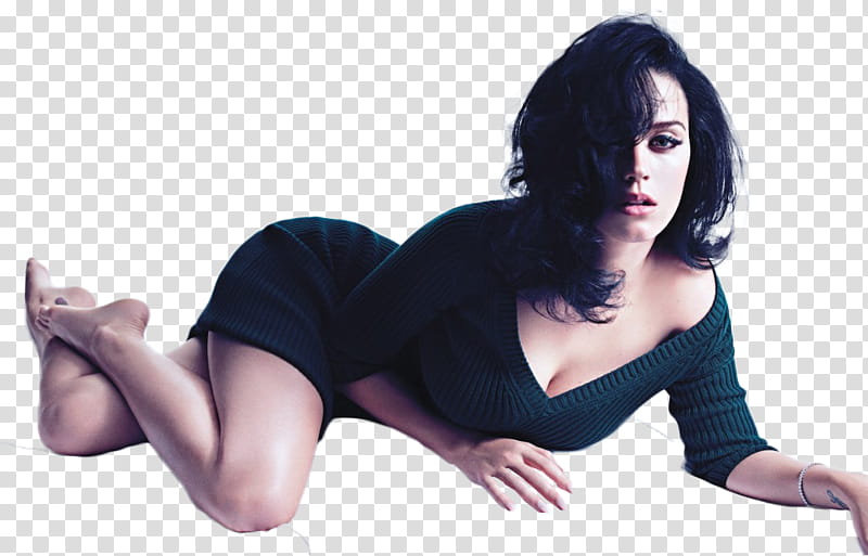 Katy Perry, woman laying down transparent background PNG clipart