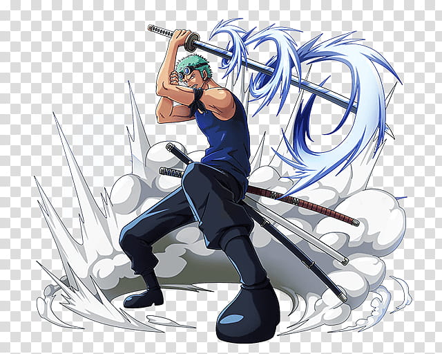 Download HD Roronoa Zoro - One Piece Zoro Png Transparent PNG Image 