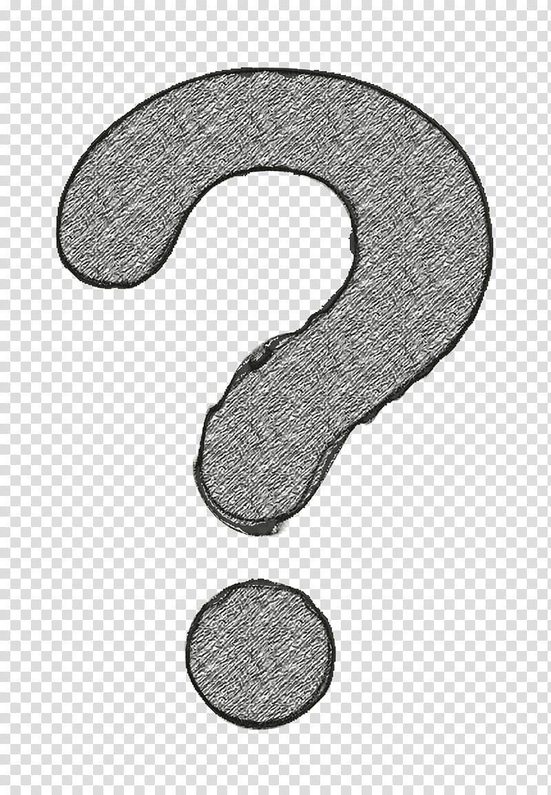 Question mark icon Question icon signs icon, Essentials Icon, Number, Symbol, Metal transparent background PNG clipart