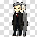 BBC Sherlock Lestrade Shimeji, black and gray metal tool transparent background PNG clipart