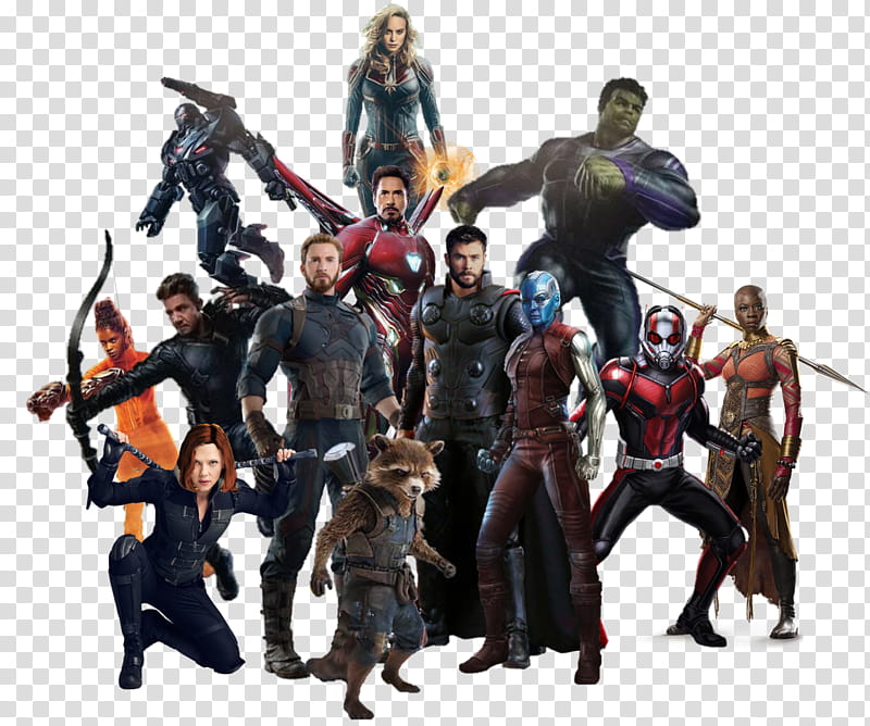 Avengers  Team UPDATED, Avengers  Team characters transparent background PNG clipart