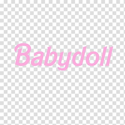 Watch, pink Babydoll text screenshot transparent background PNG clipart